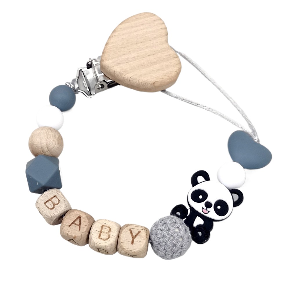 Baby Products Dropshipping - سلسلة لهاية أطفال خشبية مخصصة بتصميم
