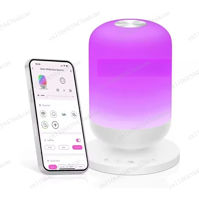 White Noise Machine Baby - جهاز ضوضاء بيضاء واي فاي من
