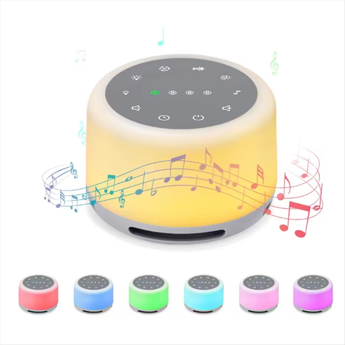 آلة صوت النوم المحمولة M85K آل - مراجعة White Noise Machine Baby وسعره