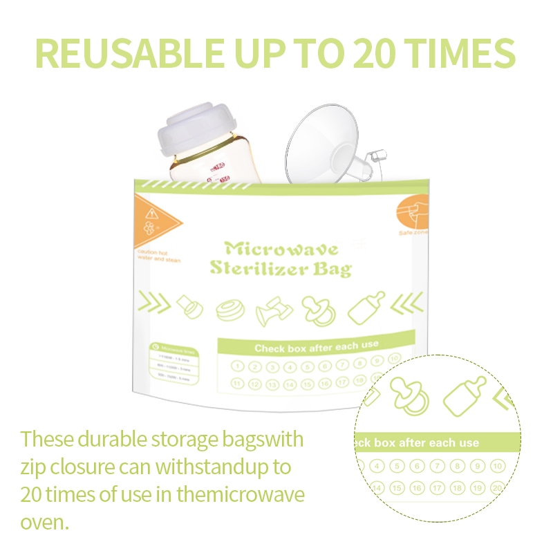 10 قطع من أكياس التعقيم القابل - مراجعة Zwitsal Baby Products وسعره